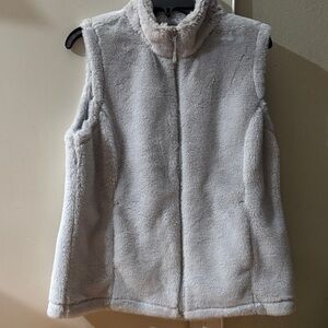 32 Degrees Heat Women's Gray Fleece Vest, size Medium